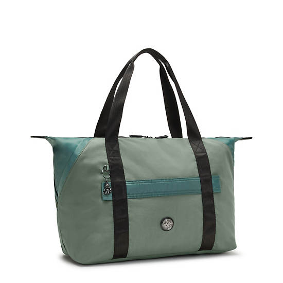 Kipling Art Medium Classic Tote Veske Grønn | NO 1453QM